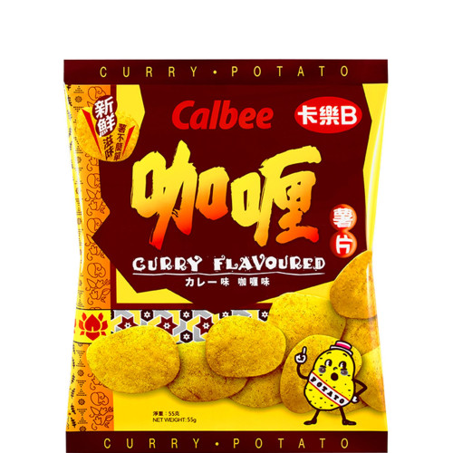 卡樂B咖哩味薯片25g *30包/箱