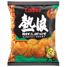 卡樂B熱浪香辣味薯片55g *24包/箱